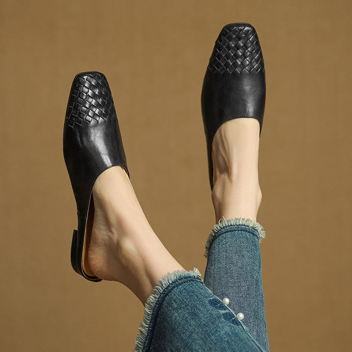 Dalvi Genuine Leather-Mules
