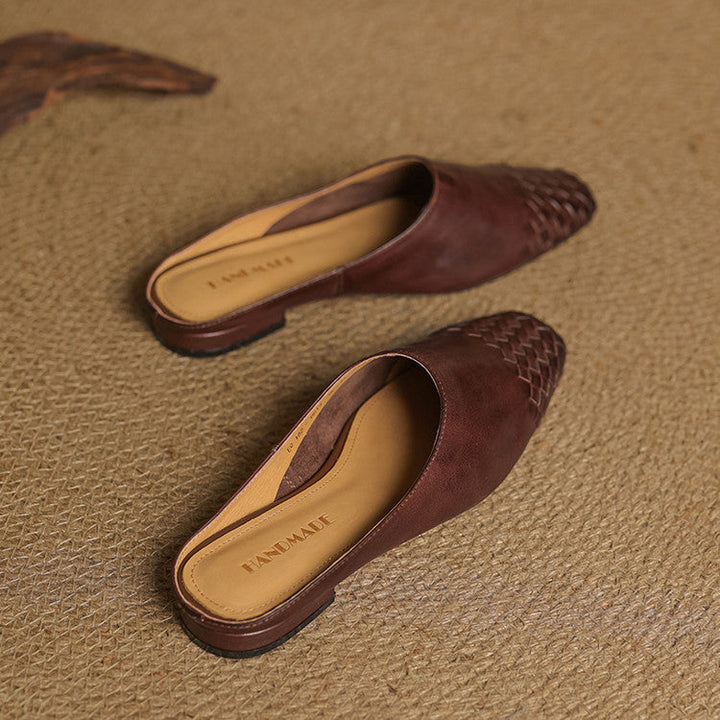 Dalvi Genuine Leather-Mules