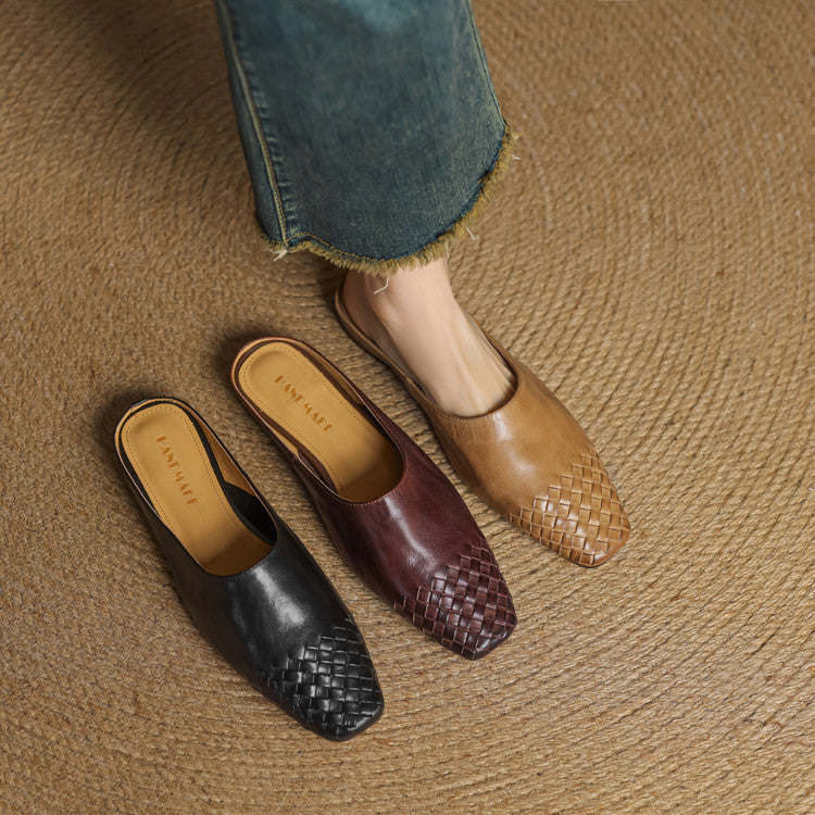 Dalvi Genuine Leather-Mules