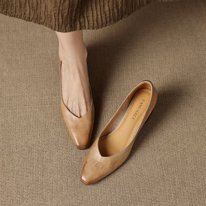 Lila | Pointed Block Heels