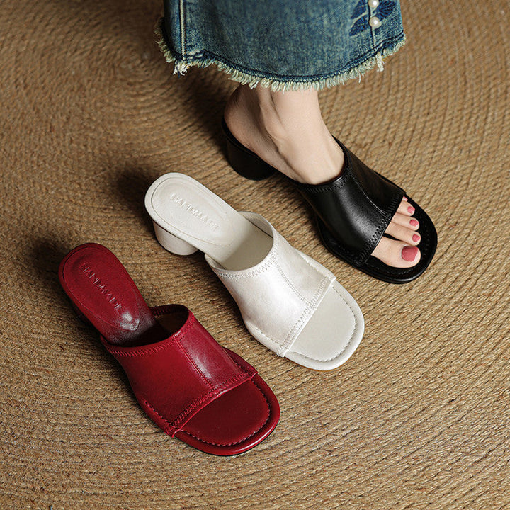 Brynn | Block-Heel Mules
