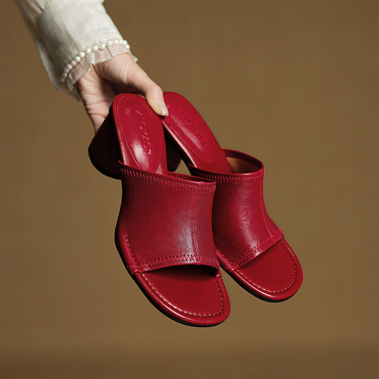 Brynn | Block-Heel Mules