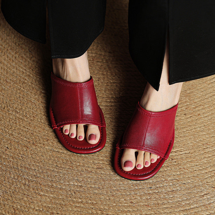 Brynn | Block-Heel Mules