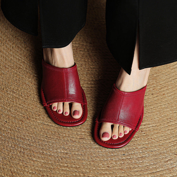 Brynn | Block-Heel Mules