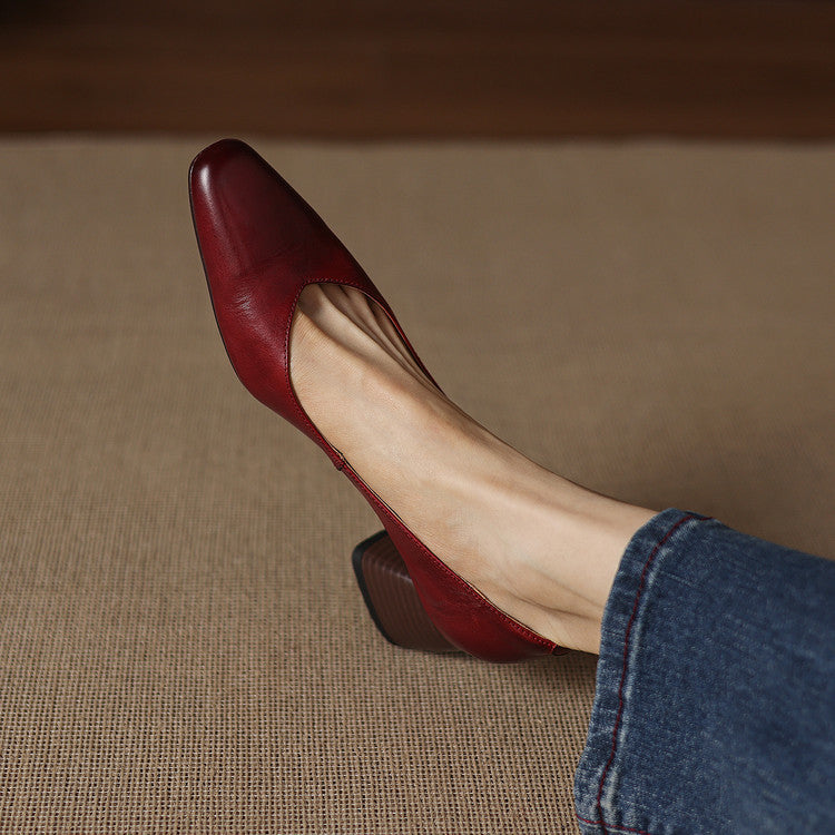 Lila | Pointed Block Heels