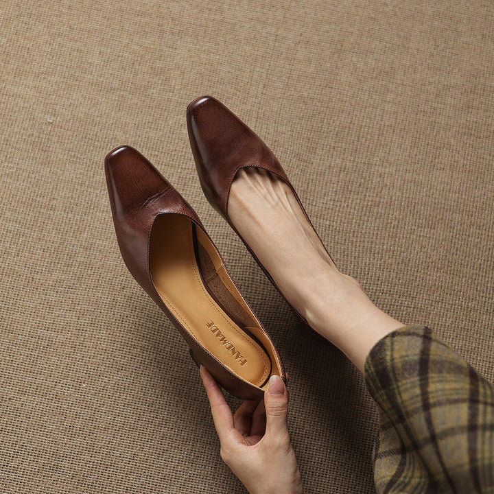 Lila | Pointed Block Heels