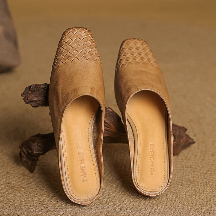 Dalvi Genuine Leather-Mules