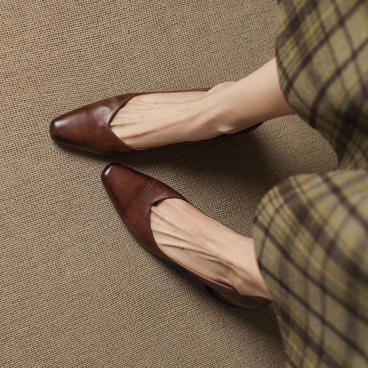 Lila | Pointed Block Heels