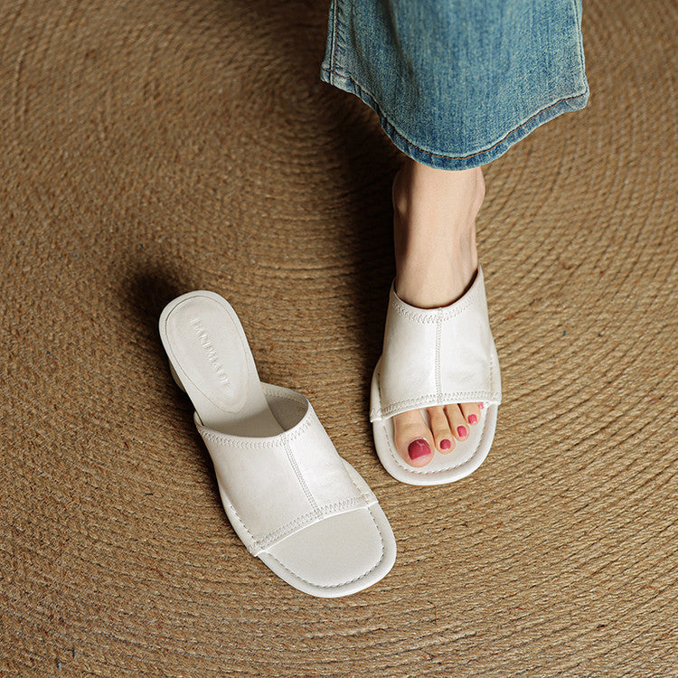 Brynn | Block-Heel Mules