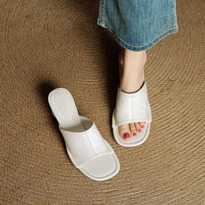 Brynn | Block-Heel Mules