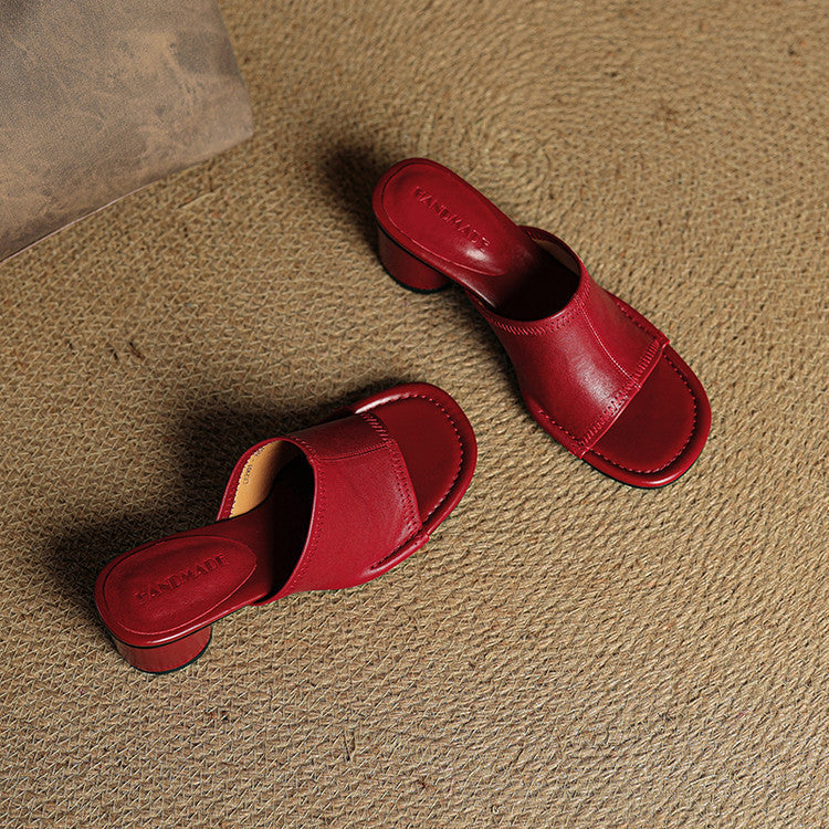 Brynn | Block-Heel Mules