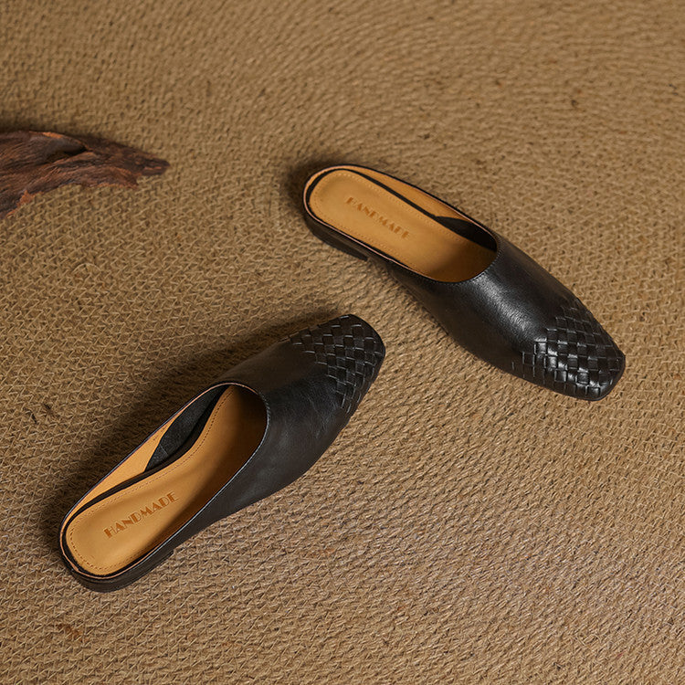 Dalvi Genuine Leather-Mules