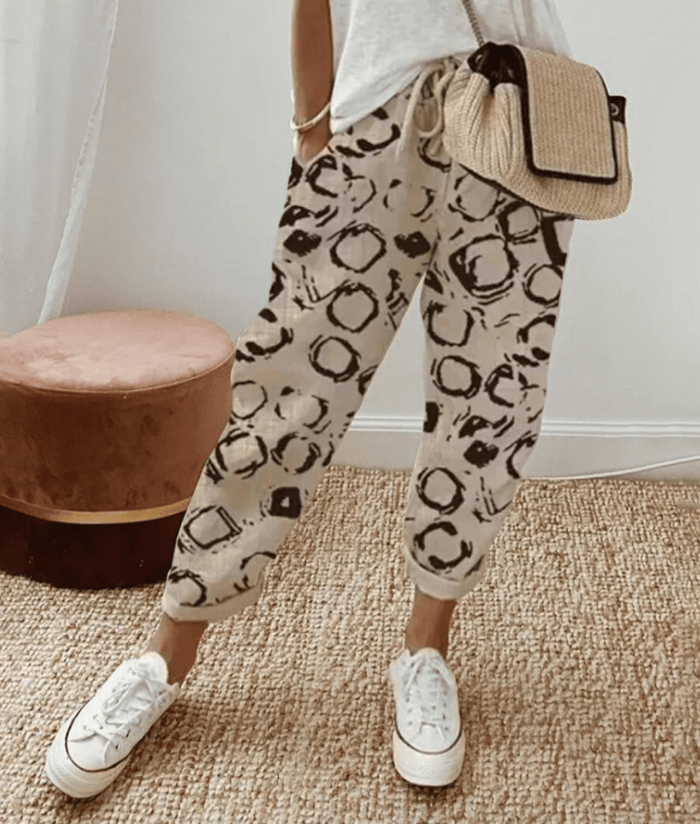 Elle | Comfort Waistband Trousers with Pockets