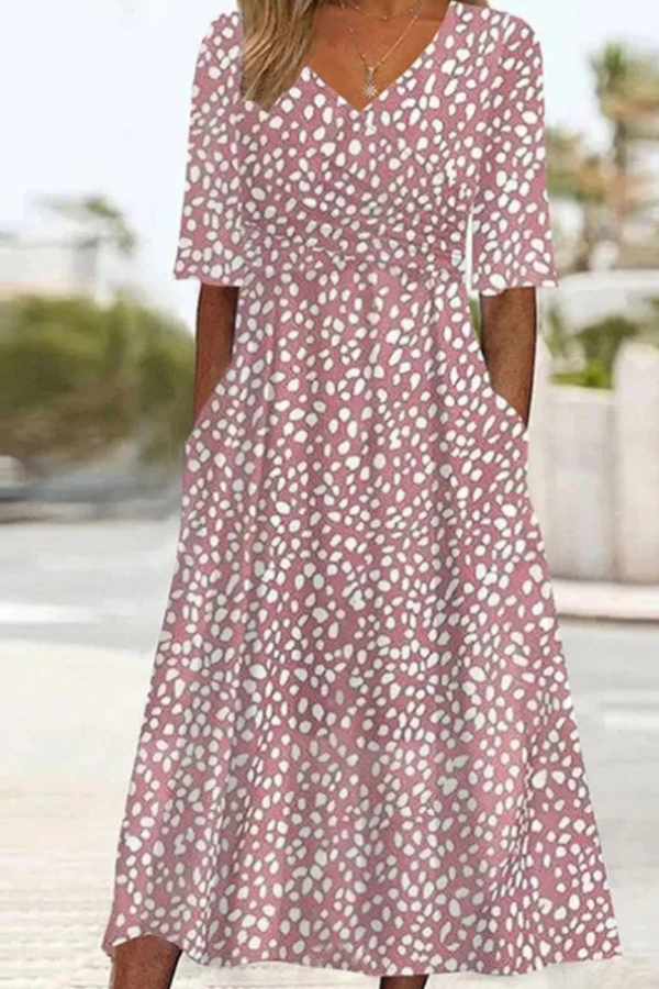 Rosemary | Empire Waist Midi Dress