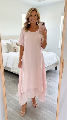 Sophia Fluid Tiered Maxi Dress