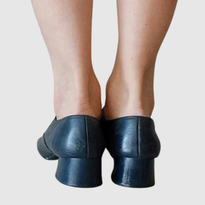 Daisy | Leather Mary Jane Flats