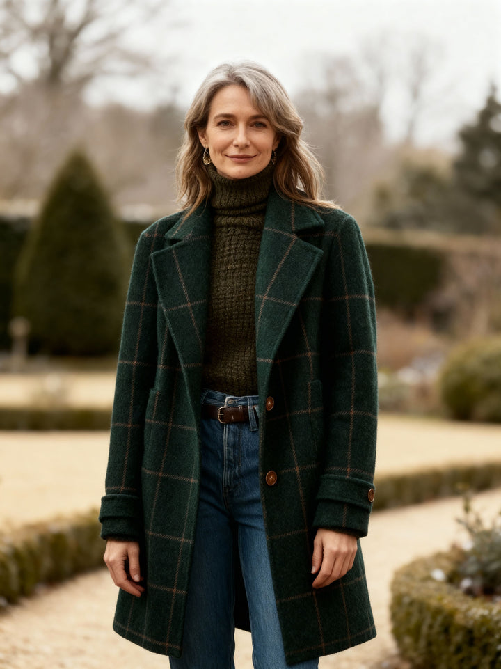 Margarita™ | Checked Winter Coat
