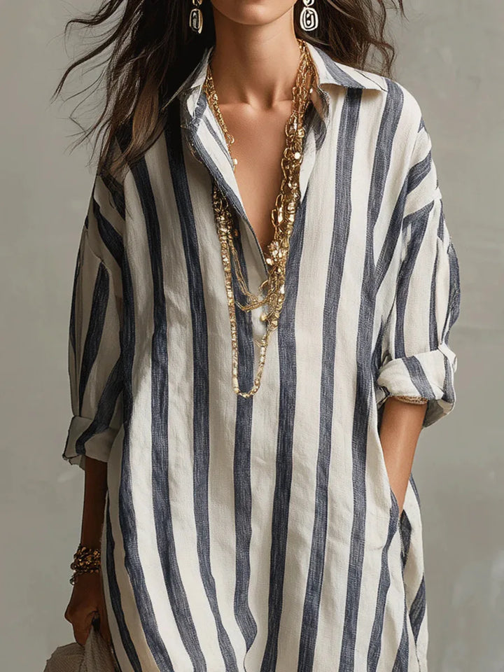 Cassiana™ | Long Shirt Dress