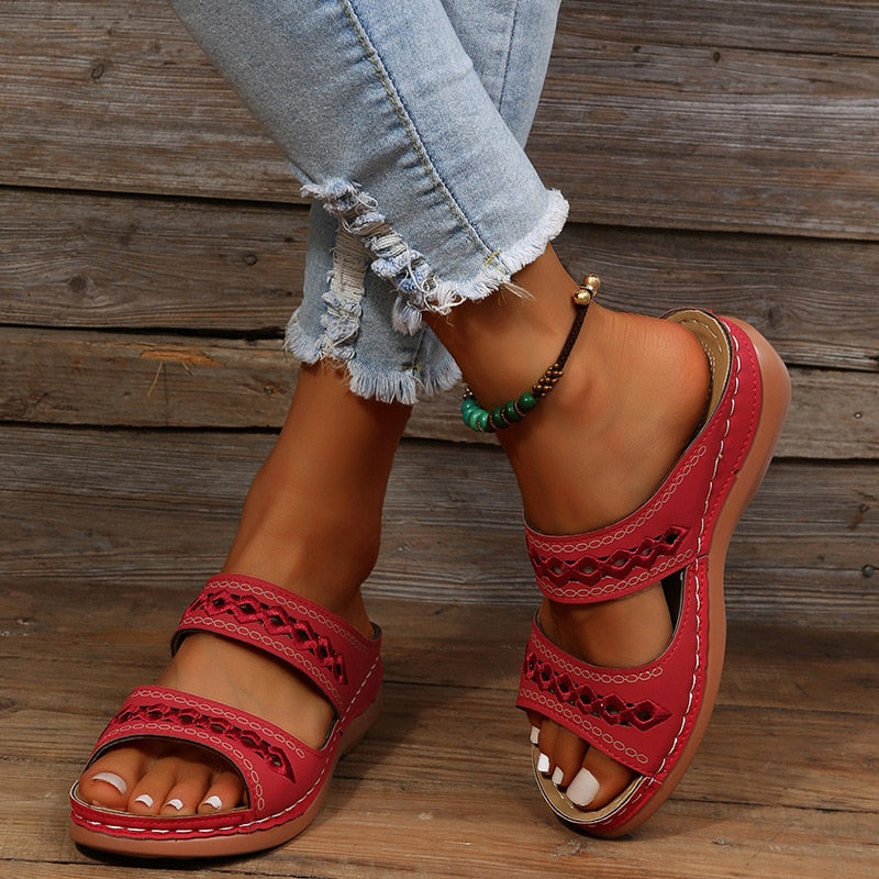 Casual Women's Orthopedic Sandals With Supportive Sole