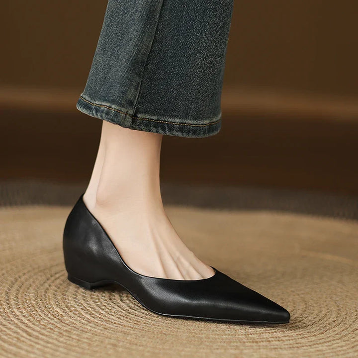 Avine Genuine Leather Flats