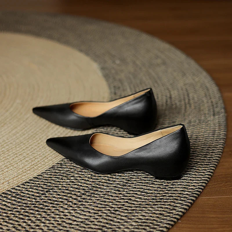 Avine Genuine Leather Flats
