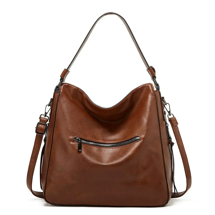 Muriel's Timeless Elegance | Leather Shoulder Bag