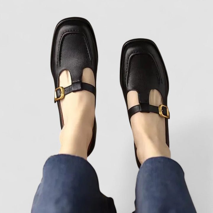 Winifred | T-Strap Mary Jane Flats