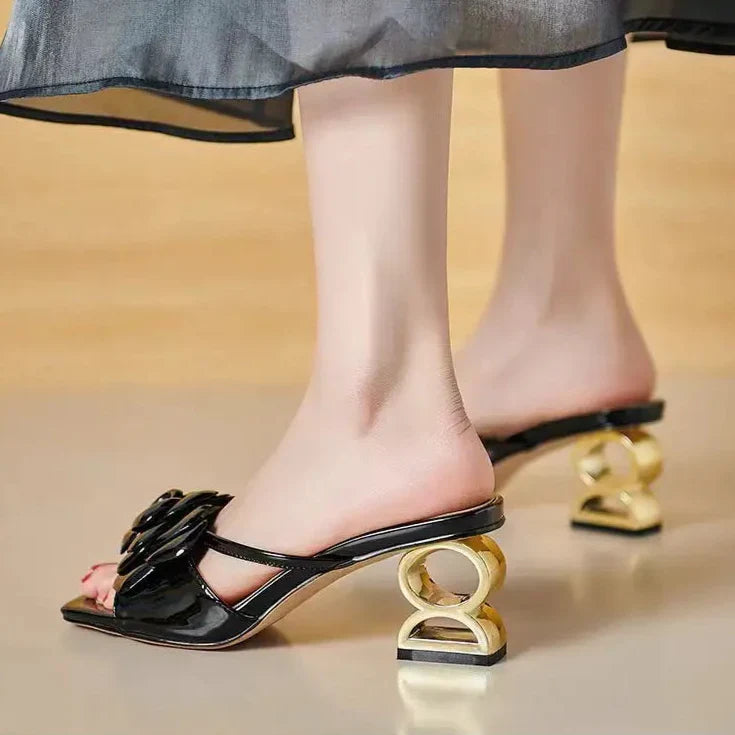 Rosette Heels