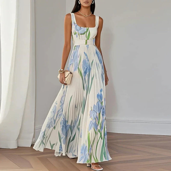 Oriah | Floral Maxi A-Line Dress