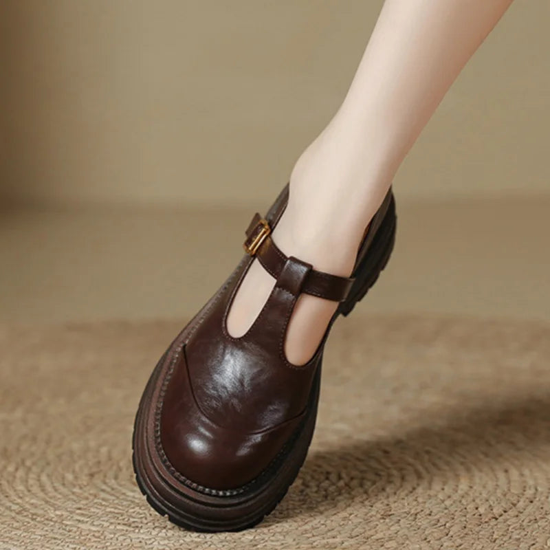 Luna | Chunky T-Bar Shoes