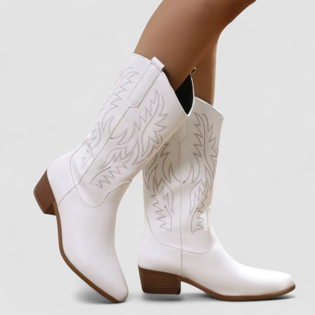Sierra™ | Embroidered Western Boots