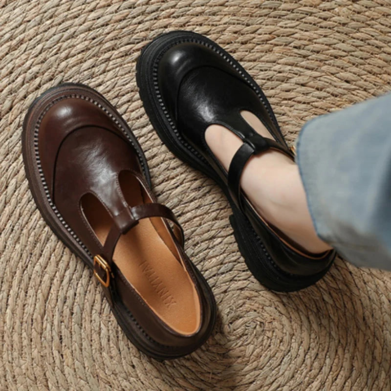 Luna | Chunky T-Bar Shoes