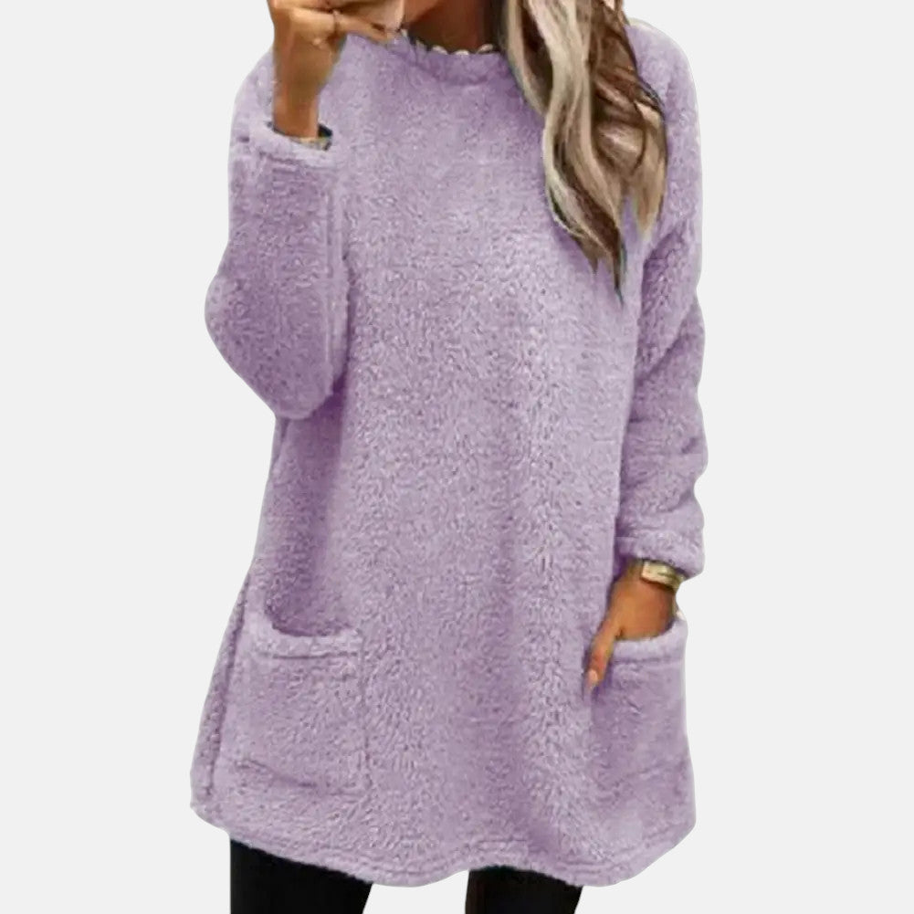 Meryl | Longline Pocket Sweater