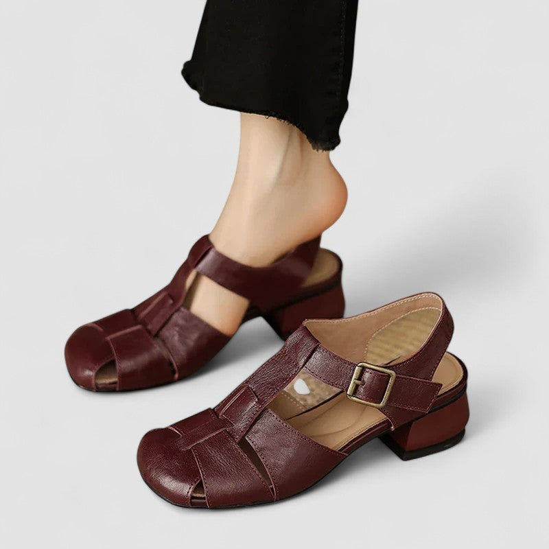 Ivy | Woven Fisherman Mary Janes