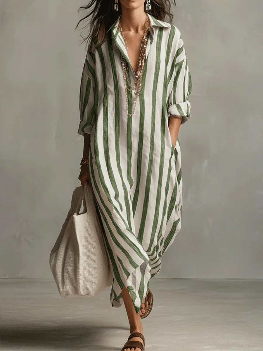 Cassiana™ | Long Shirt Dress