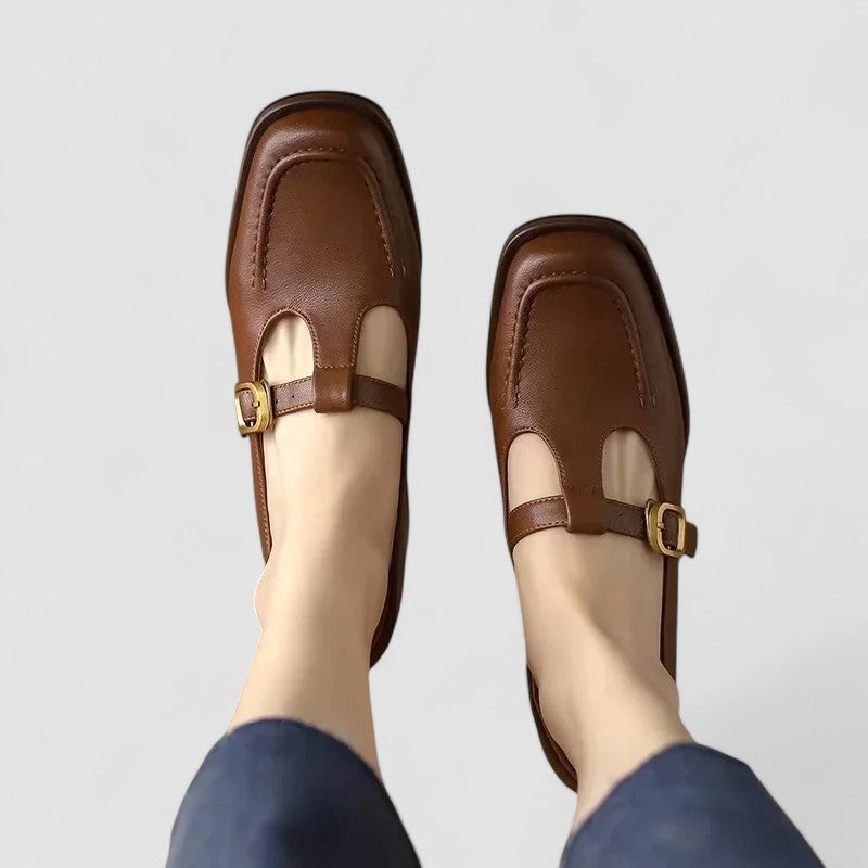 Winifred | T-Strap Mary Jane Flats