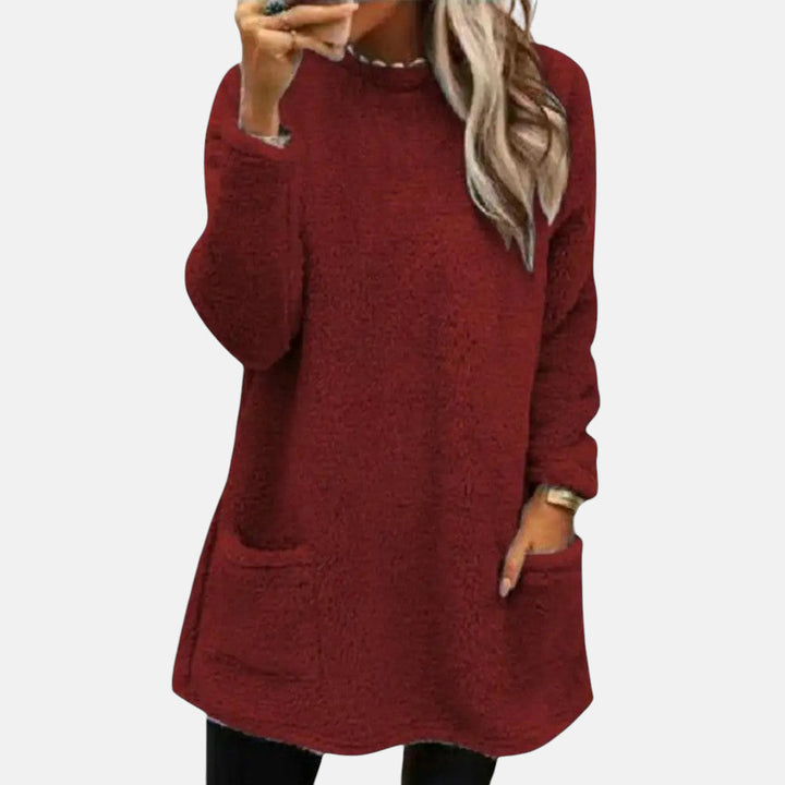 Meryl | Longline Pocket Sweater
