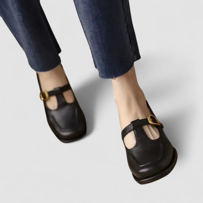 Winifred | T-Strap Mary Jane Flats