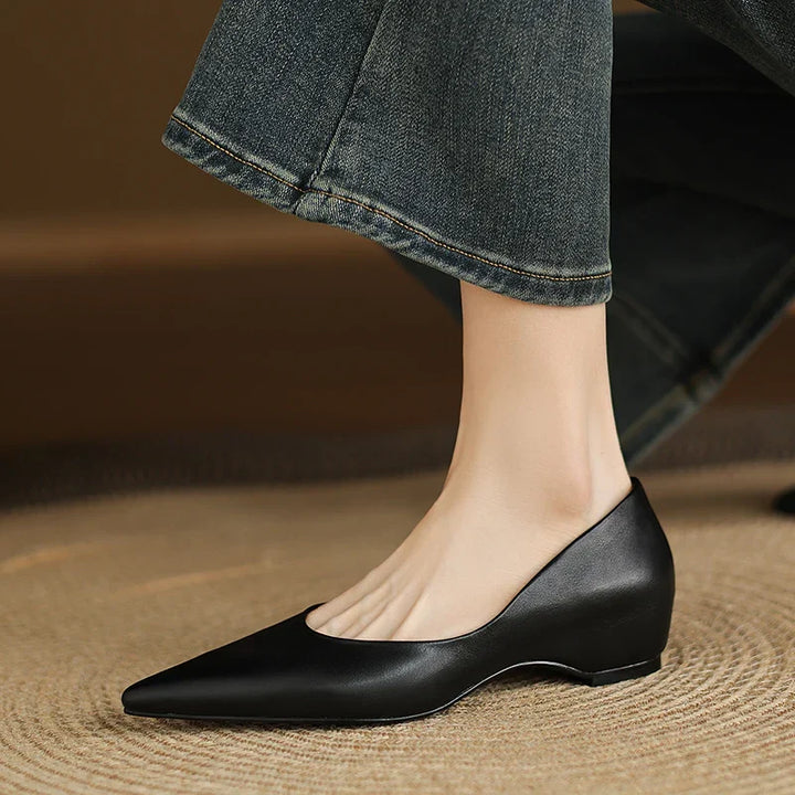 Avine Genuine Leather Flats
