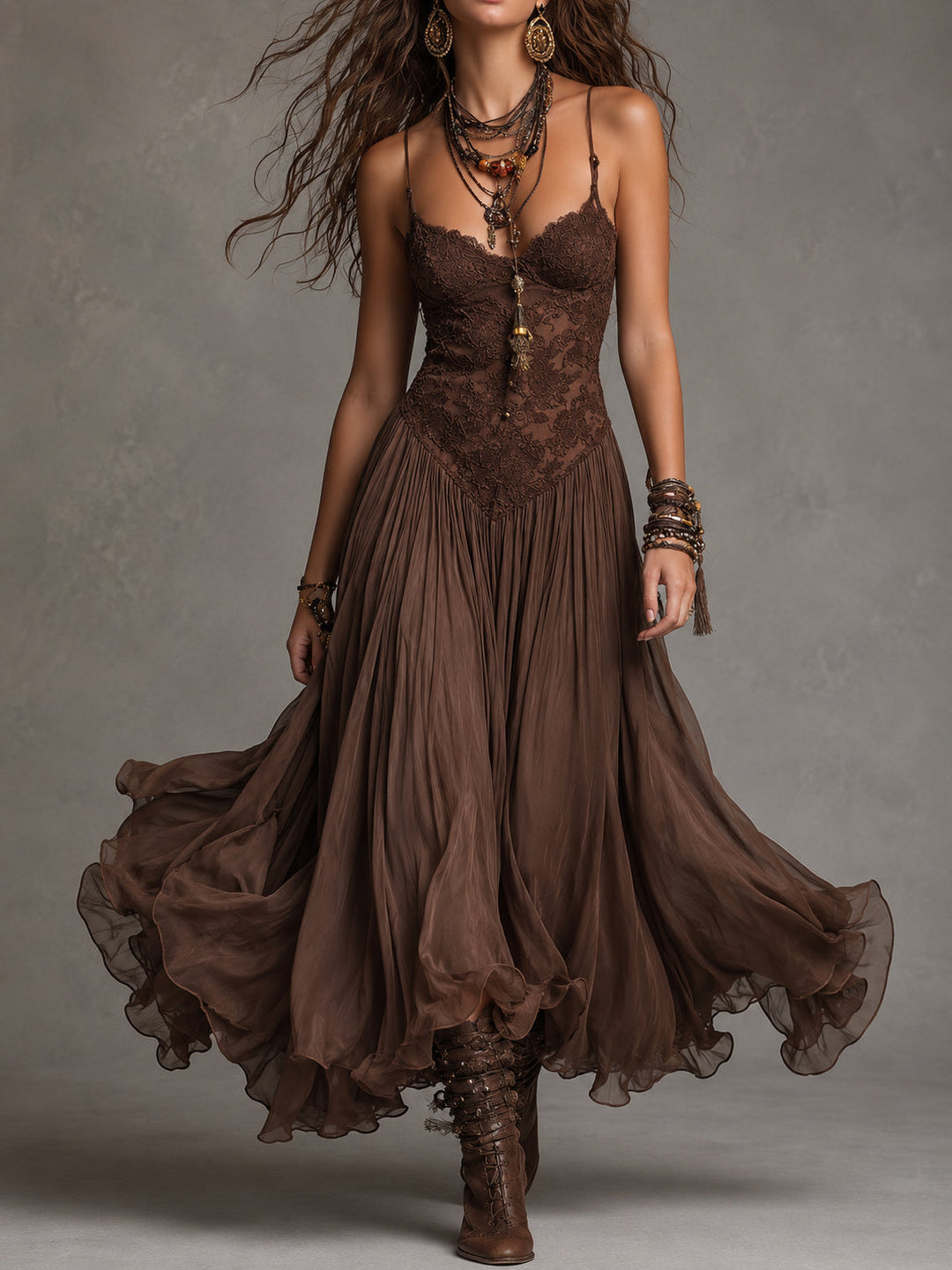 Corabelle™ | Boho Flowing Maxi Dress