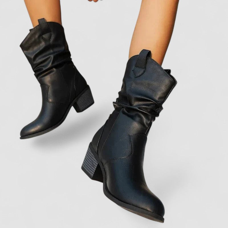 Rosina™ | Slouch Heeled Boots