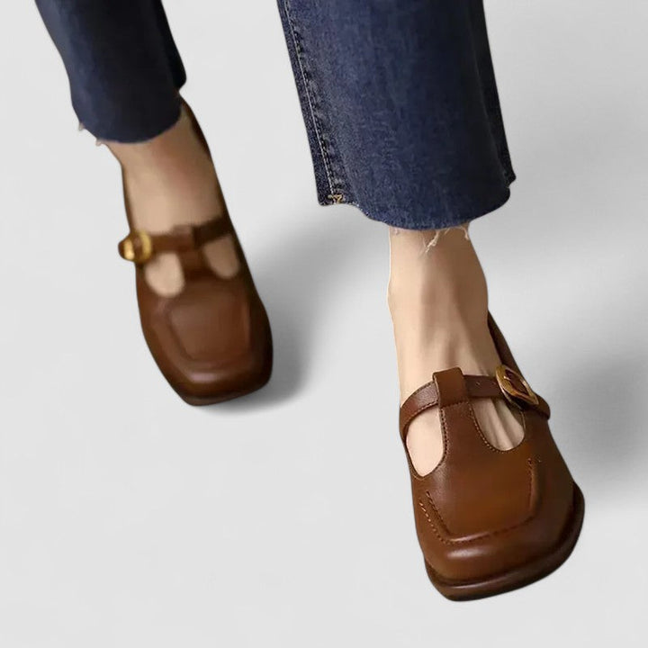 Winifred | T-Strap Mary Jane Flats