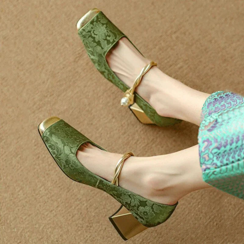 Elana Block Heels