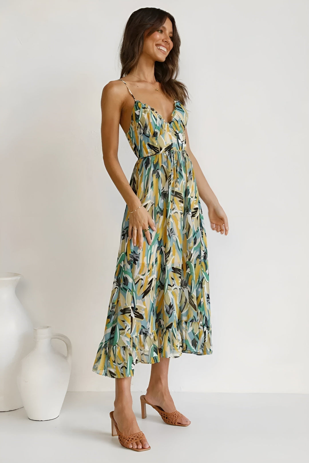 Linea™ | Spring Patterned Dress