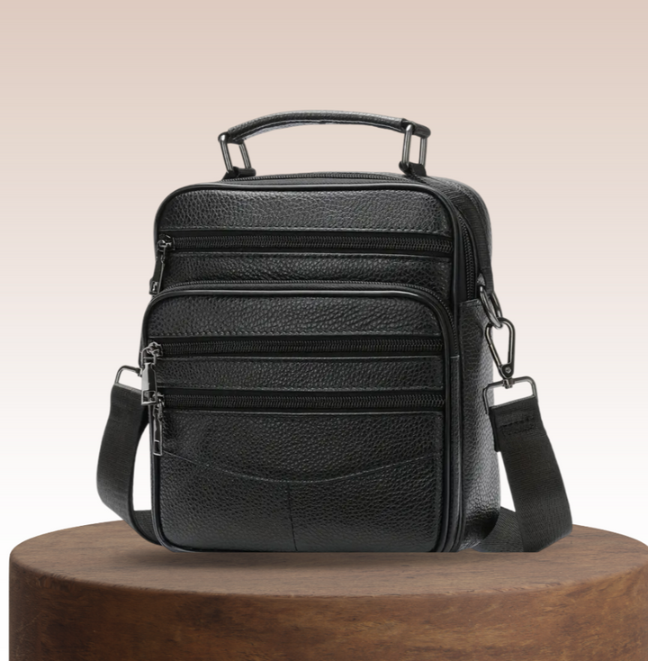 Jacob - Men's Vintage Leather Crossbody Bag