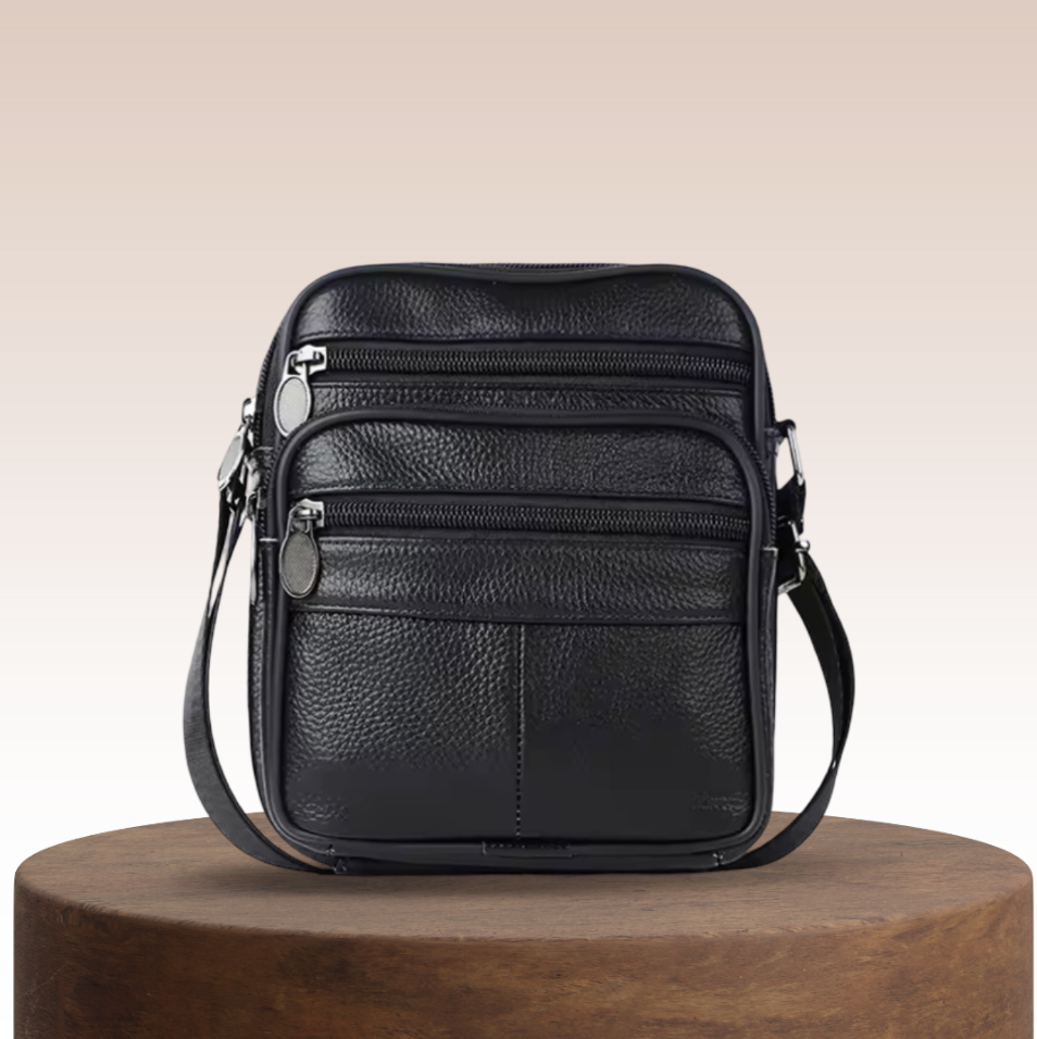 Ryan - Men's Leather Crossbody Business Bag