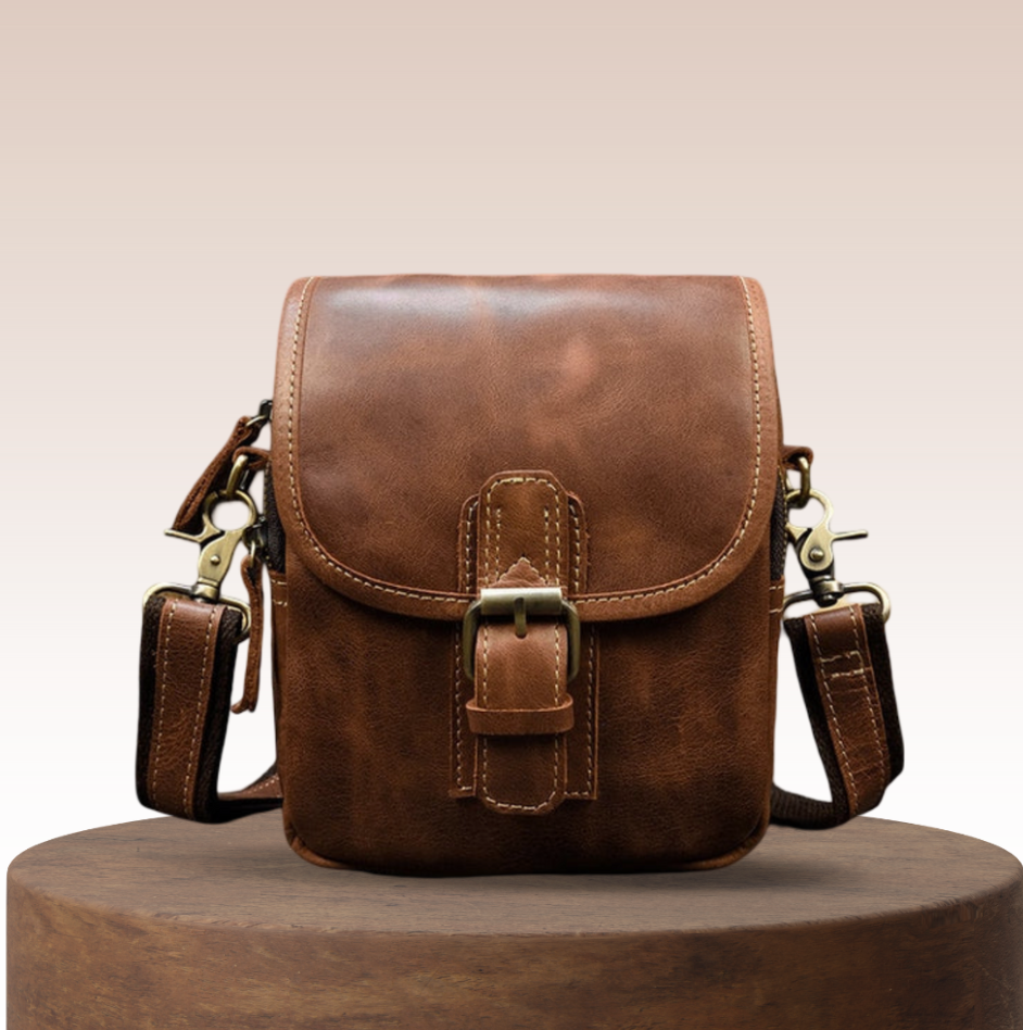 Zachary - Authentic Leather Men's Shoulder Bag