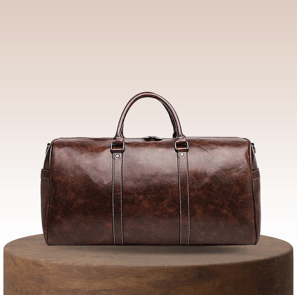 Austin - Premium Leather Weekend Travel Bag