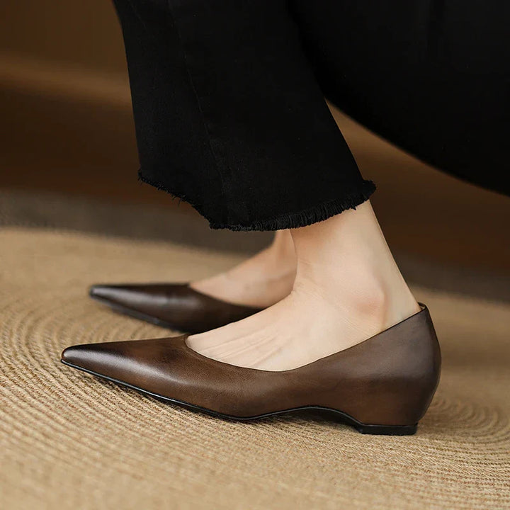 Avine Genuine Leather Flats
