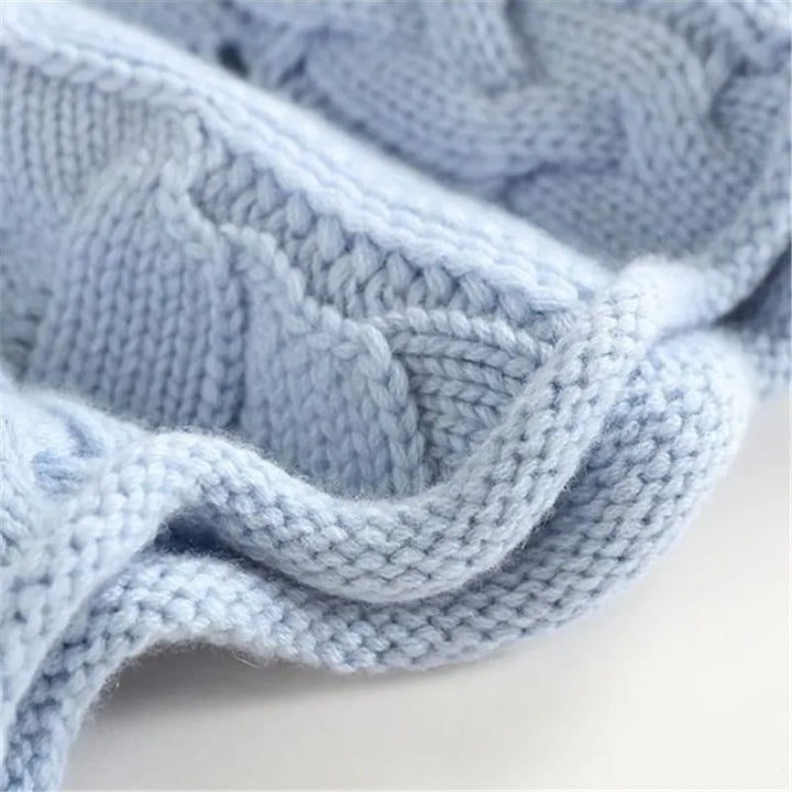 Seraphina | Wavy Cable Knit Turtleneck